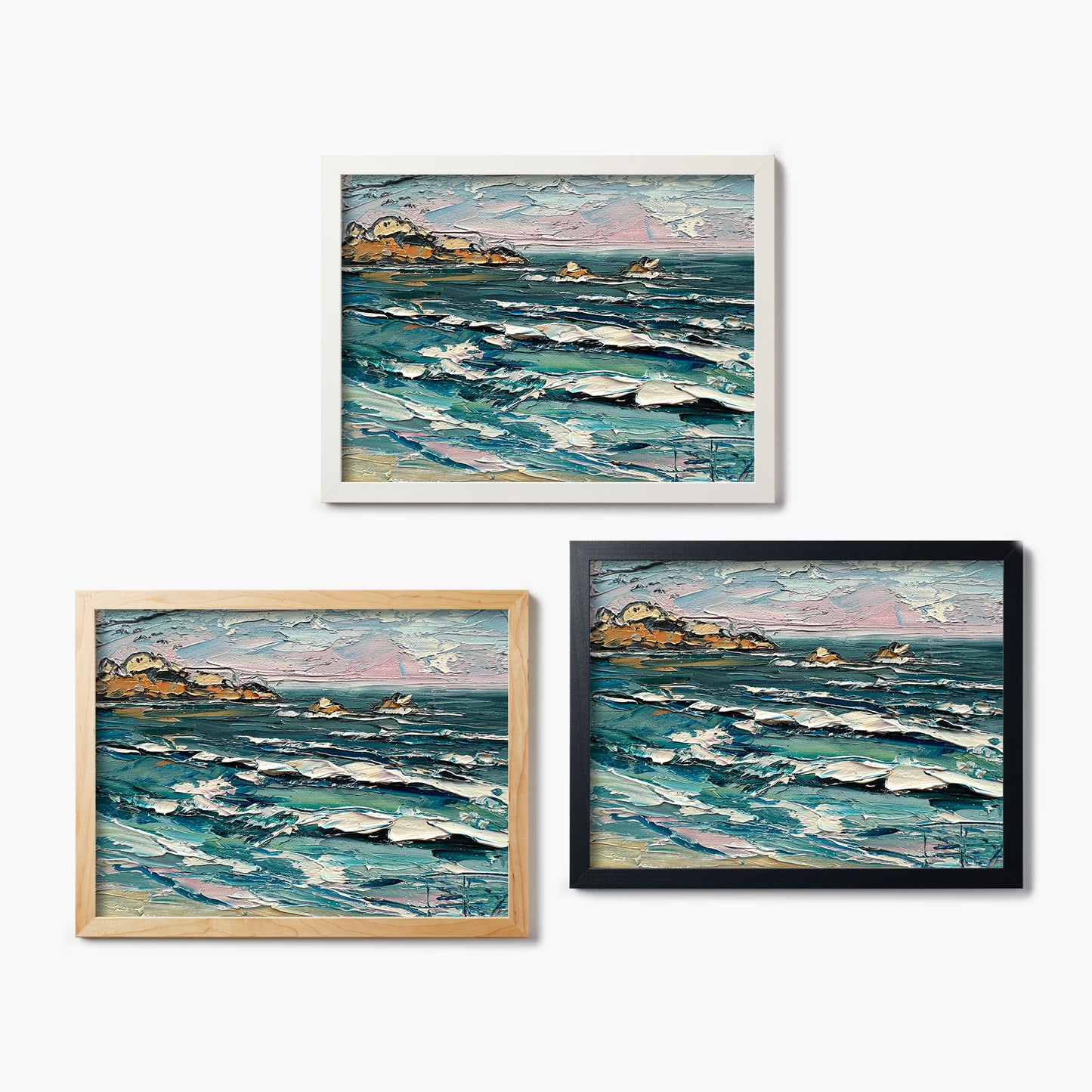 Kelp Line And Lavender Sky