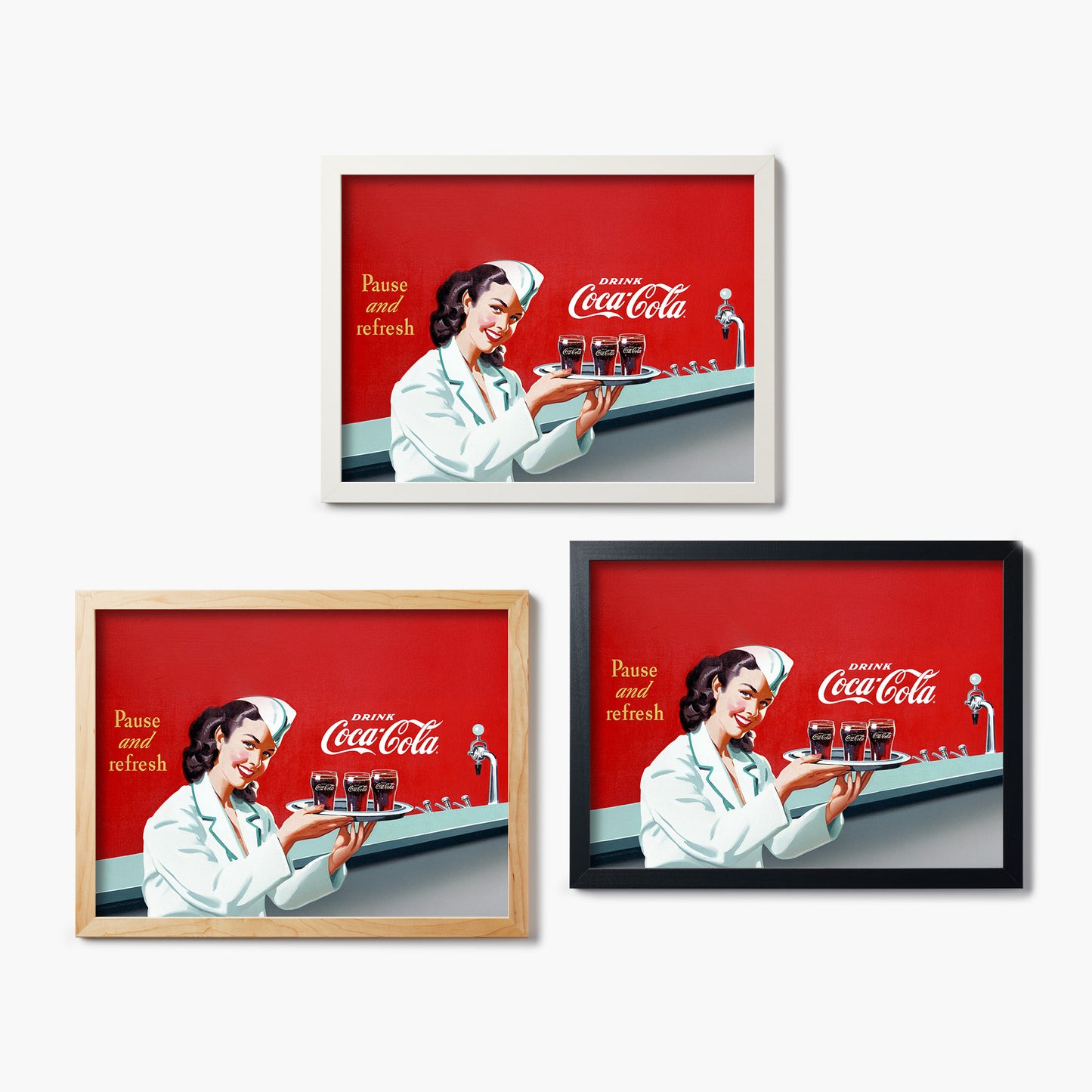 Coca Cola Heritage Soda Shoppe Sign