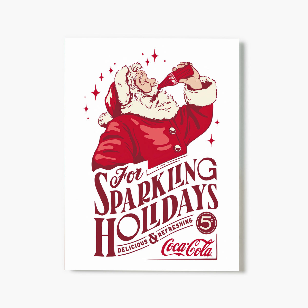 Coca-Cola Sparking Santa