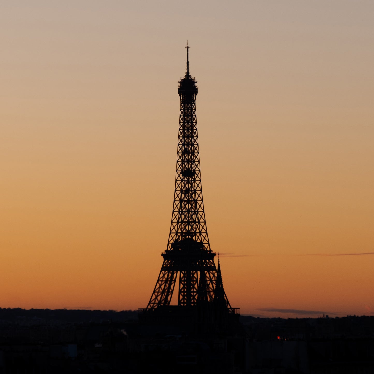 Eiffel Tower Sunset