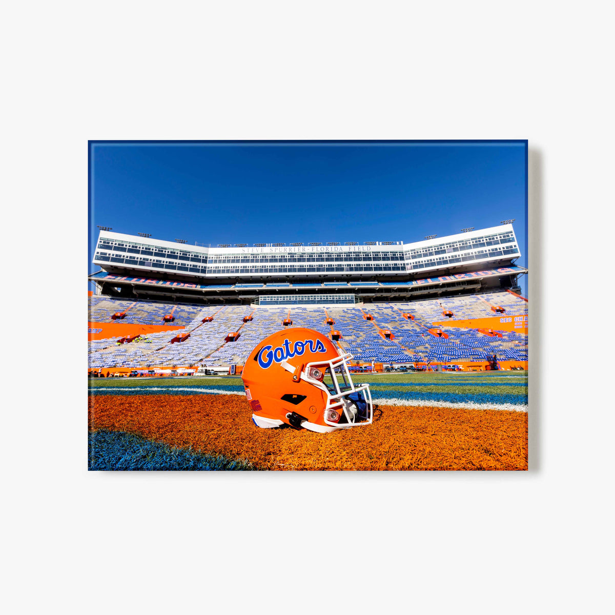 Florida Gators Helmet At Ben Hill Griffen Stadium