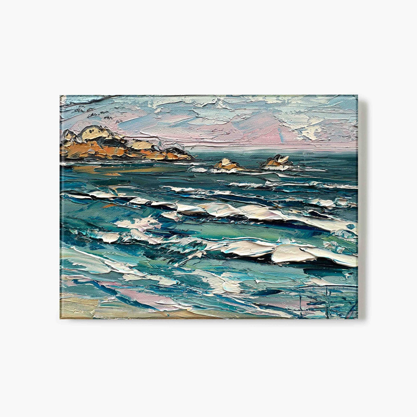 Kelp Line And Lavender Sky