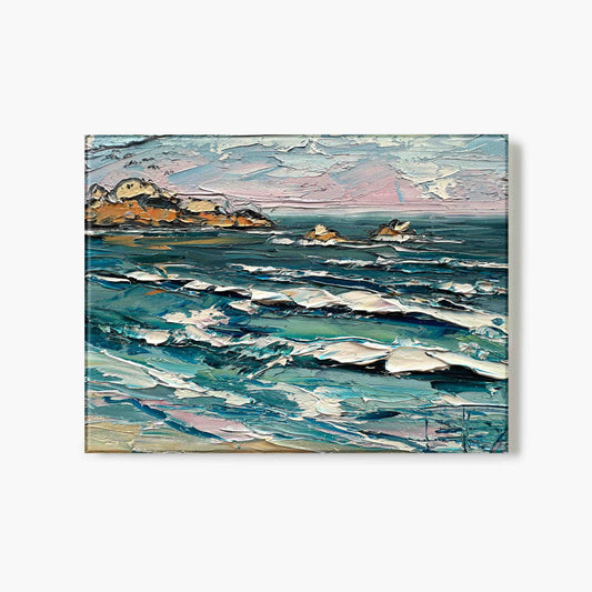 Kelp Line And Lavender Sky