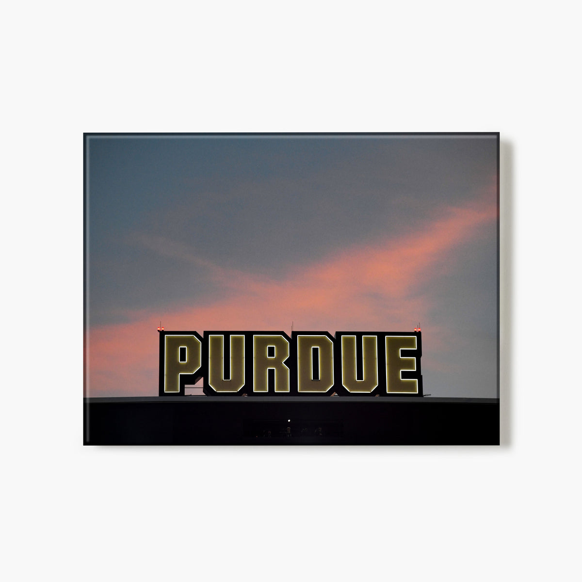 Purdue At Sunset