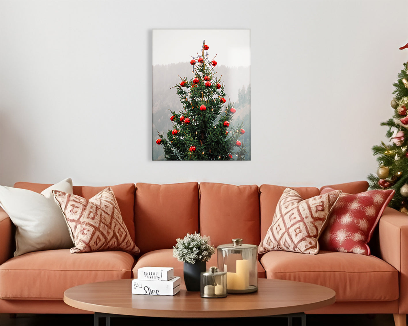 Red And Evergreen