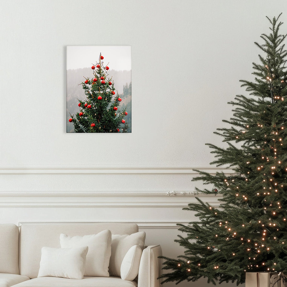 Red And Evergreen
