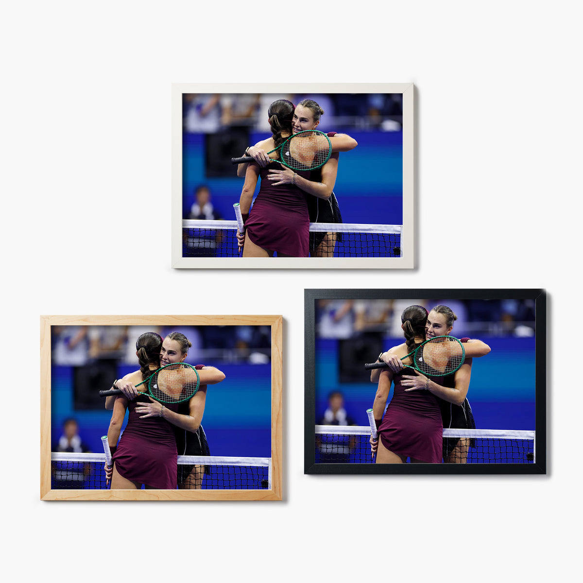 Aryna Sabalenka At The Net US Open 2026
