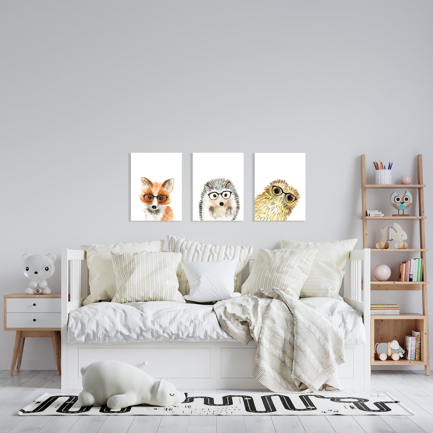 Animals In Glasses Set