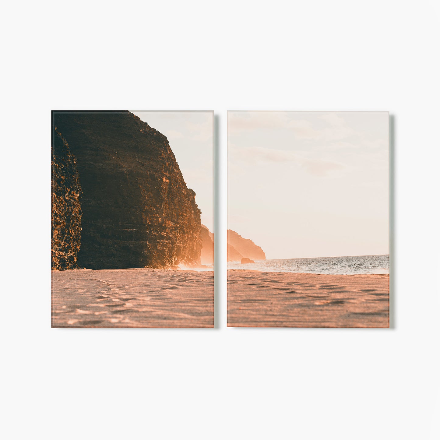 Hawaiian Glow Diptych