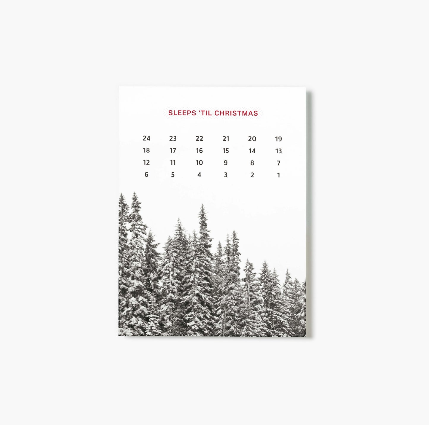 Snowy Sleeps Til Christmas