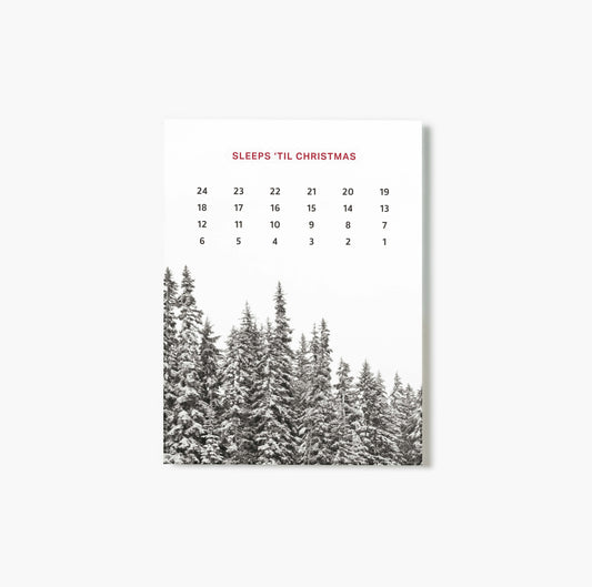 Snowy Sleeps Til Christmas