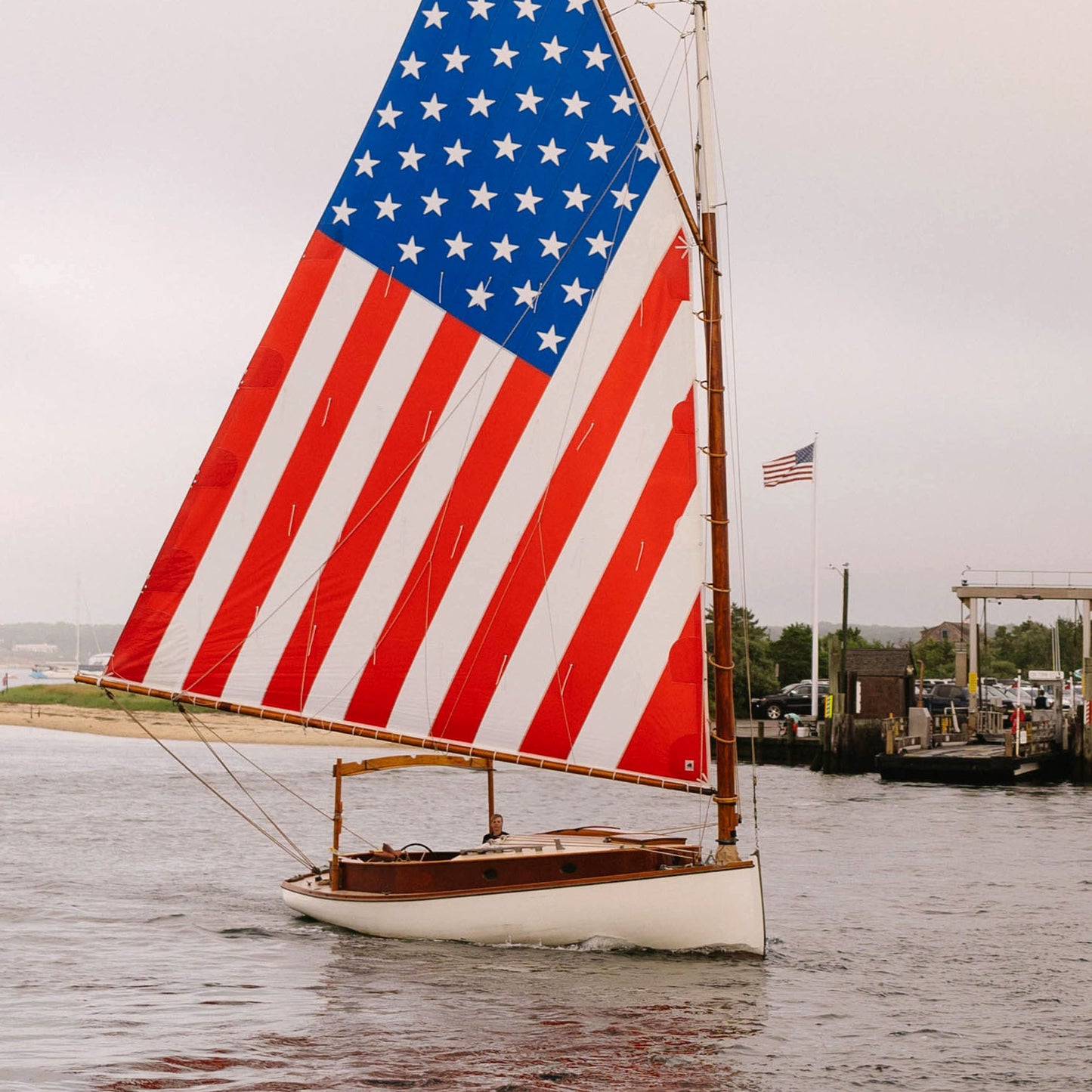 Stripes At Sail