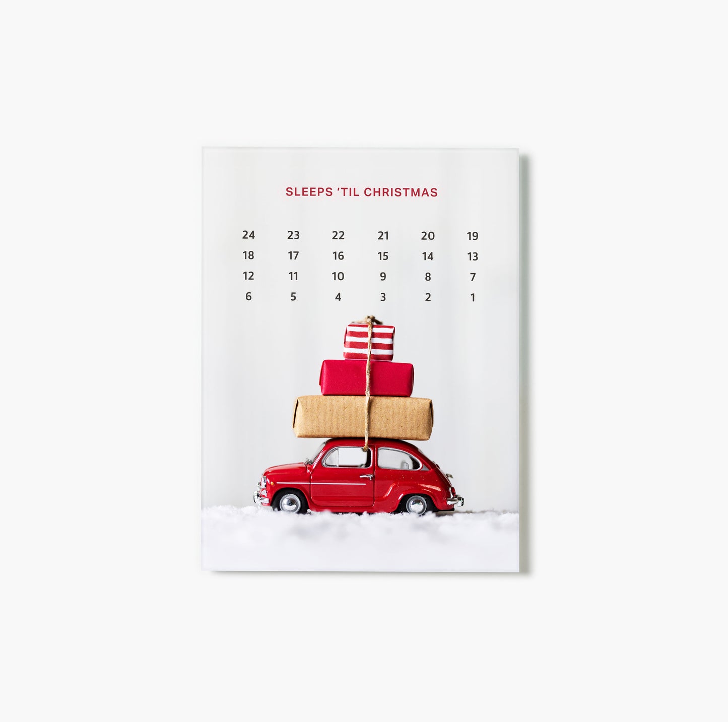 Wrapped And Ready Sleeps Til Christmas