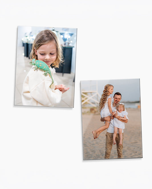 2 Extra-Large Glass Prints Bundle