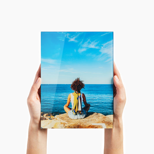Custom Glass Prints | Cap Toss